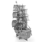 Perla Negra Versión Grande - Piratas del Caribe Puzzle 3D de Metal