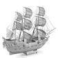 Perla Negra Versión Grande - Piratas del Caribe Puzzle 3D de Metal