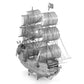 Perla Negra Versión Grande - Piratas del Caribe Puzzle 3D de Metal