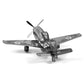 Mustang P-51™ Puzzle 3D de Metal
