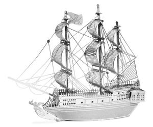 Perla Negra - Piratas del Caribe Puzzle 3D de Metal