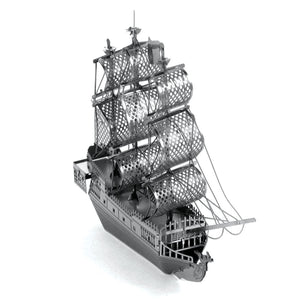 Perla Negra - Piratas del Caribe Puzzle 3D de Metal