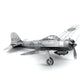 Mitsubishi Zero Puzzle 3D de Metal