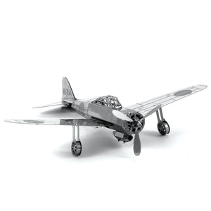 Mitsubishi Zero Puzzle 3D de Metal