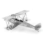 De Havilland Tiger Moth Puzzle 3D de Metal