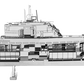 German U-Boat Type XXI Puzzle 3D de Metal
