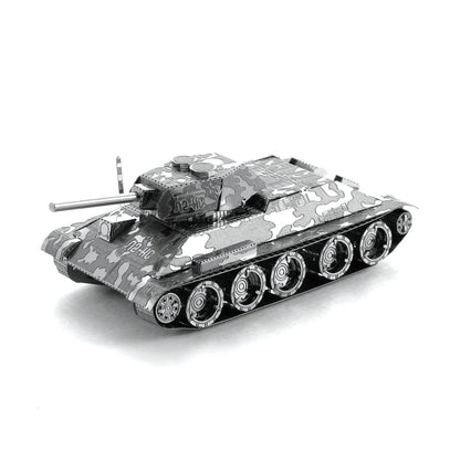 Tanque T-34 - Puzzle 3D de Metal