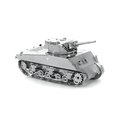 Tanque Sherman - Puzzle 3D de Metal