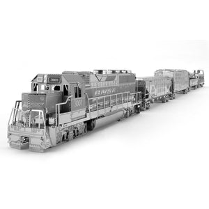 Tren de Carga - Puzzle 3D de Metal