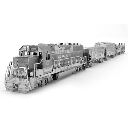 Tren de Carga - Puzzle 3D de Metal