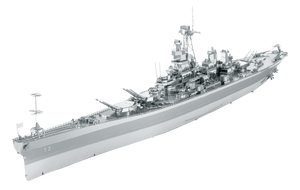 USS Missouri Puzzle 3D de Metal