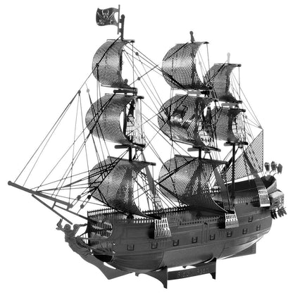Perla Negra Versión Negra - Piratas del Caribe Puzzle 3D de Metal