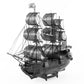 Perla Negra Versión Negra - Piratas del Caribe Puzzle 3D de Metal