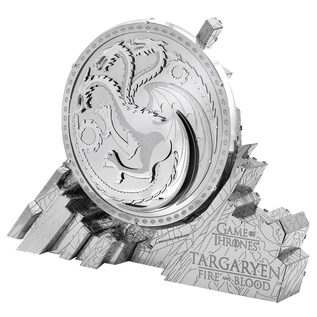 Sigilo de la Casa Targaryen - Juego de Tronos Puzzle 3D de Metal