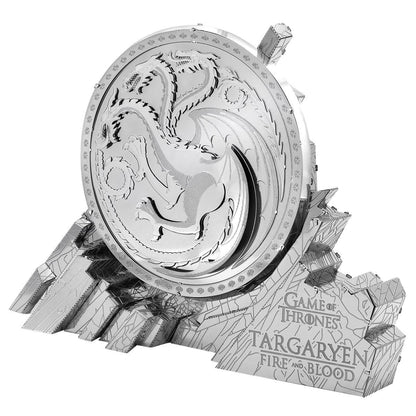 Sigilo de la Casa Targaryen - Juego de Tronos Puzzle 3D de Metal