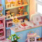 Mini Tienda de Caramelos Kits Casa Miniatura DIY