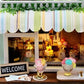 Mini Tienda de Postres Kits Casa Miniatura DIY