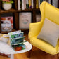 Mini Biblioteca Kits Casa Miniatura DIY