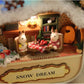 Sueño Nevado Kits Casa Miniatura DIY