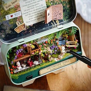Casa de Campo Kits Casa Miniatura DIY