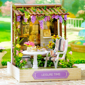 Mini Terraza Florida Kits Casa Miniatura DIY
