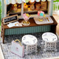 Mini Tienda de Postres Kits Casa Miniatura DIY