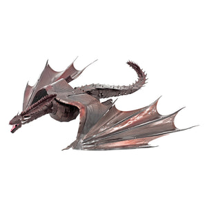 Drogon - Juego de Tronos Puzzle 3D de Metal