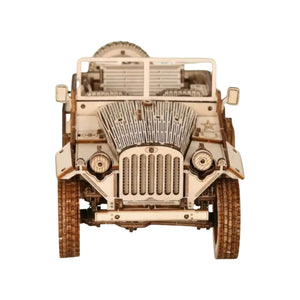 Camioneta Jeep Todoterreno Armable Puzzle 3D de Madera