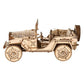 Camioneta Jeep Todoterreno Armable Puzzle 3D de Madera