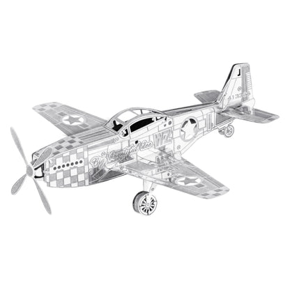 Mustang P-51 Puzzle 3D de Metal