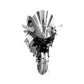 Motocicleta Kawasaki - Puzzle 3D de Metal