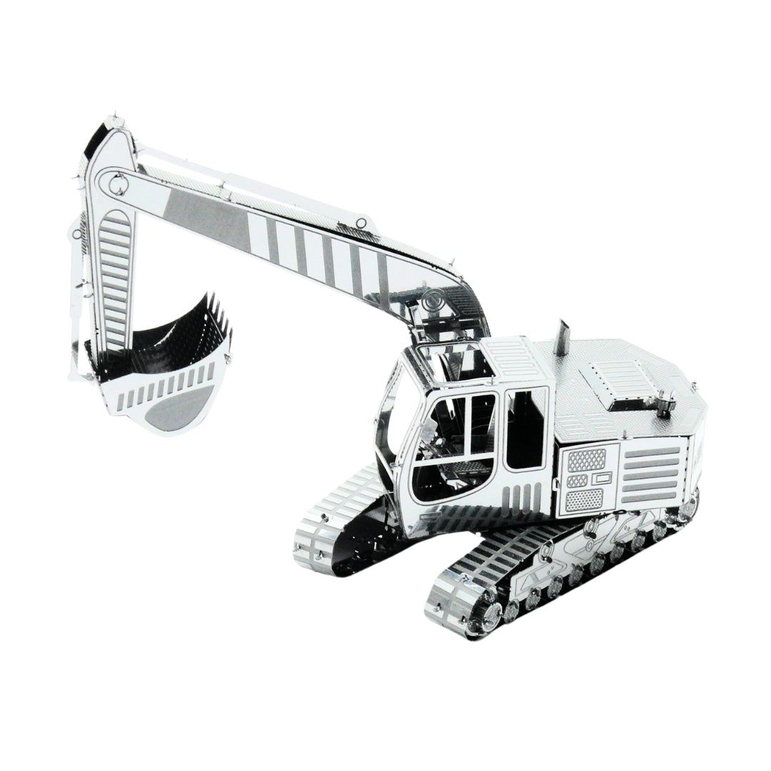 Excavadora - Puzzle 3D de Metal