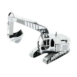 Excavadora - Puzzle 3D de Metal