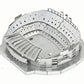 Estadio Camp Nou Puzzle 3D de Metal
