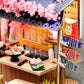 Mini Tienda de Ramen Kits Casa Miniatura DIY