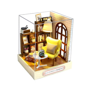 Mini Biblioteca Kits Casa Miniatura DIY