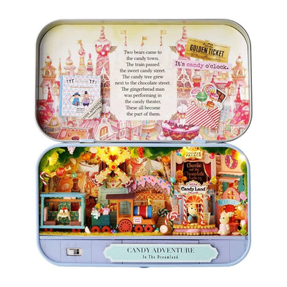 Aventura de Caramelo Kits Casa Miniatura DIY