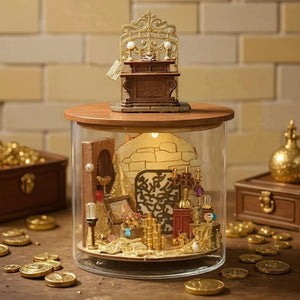 Banco de Gringotts Harry Potter Kit Casa Miniatura DIY