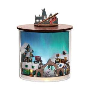 Pueblo Invernal Harry Potter Kit Casa Miniatura DIY