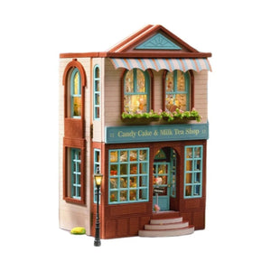 Tenda de Postres Miniatura Armable Kit Casa Miniatura DIY