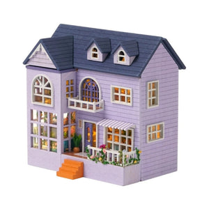 Casa Feliz Miniatura Armable Kit Casa Miniatura DIY