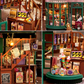 Tienda de Varitas de Olivander Harry Potter Kits Casa Miniatura DIY