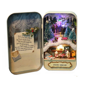 Sueño Nevado Kits Casa Miniatura DIY
