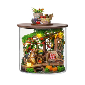Festival de la Cosecha Kit Casa Miniatura DIY