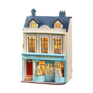 Casa de Regalos Miniatura Armable Kit Casa Miniatura DIY