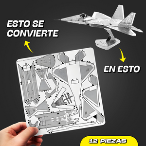 SU-34 Fighter Puzzle 3D de Metal