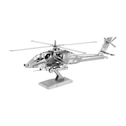 AH-64 Apache Rompecabezas 3D de Metal