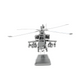 AH-64 Apache Rompecabezas 3D de Metal