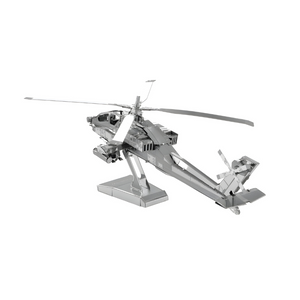 AH-64 Apache Rompecabezas 3D de Metal