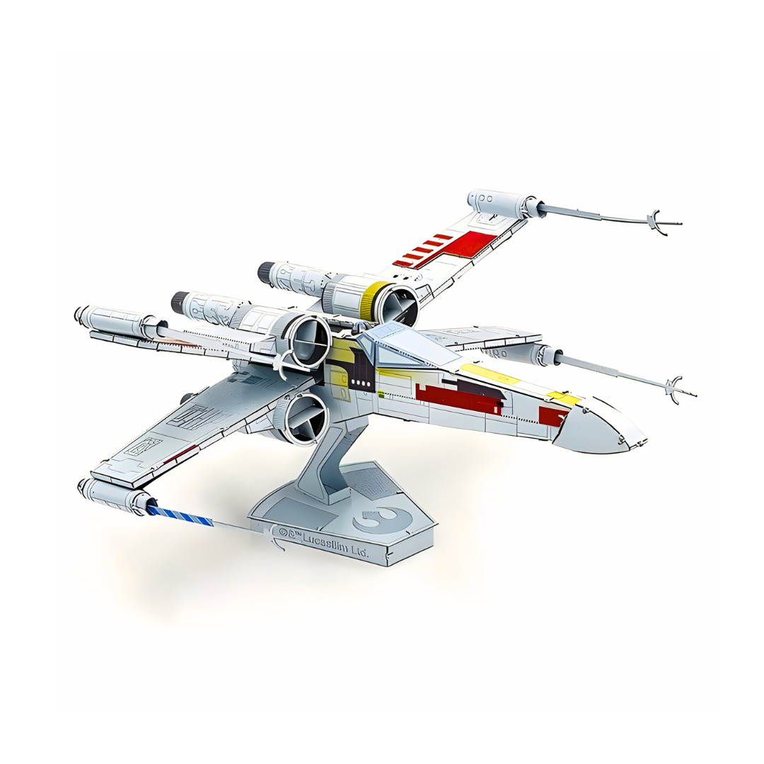 X-Wing Starfighter (a color) Star Wars Puzzle 3D Metal